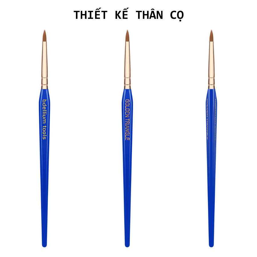 Cọ Che Khuyết Điểm Đầu Nhỏ Bdellium Tools Golden Triangle B710 Eye Liner